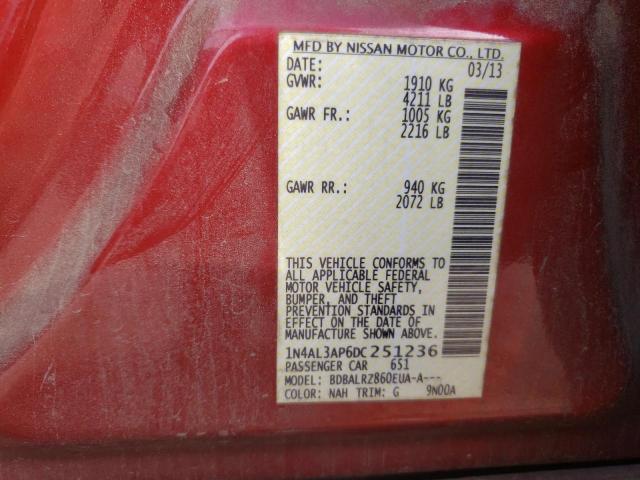 Photo 11 VIN: 1N4AL3AP6DC251236 - NISSAN ALTIMA 