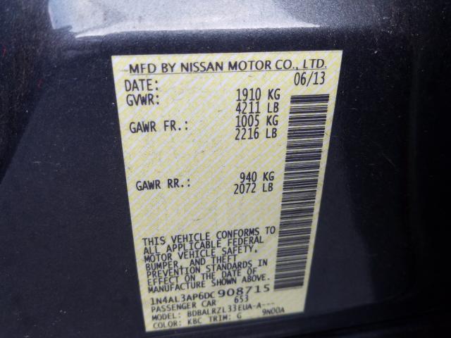 Photo 9 VIN: 1N4AL3AP6DC908715 - NISSAN ALTIMA 2.5 