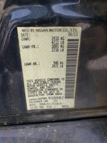 Photo 11 VIN: 1N4AL3AP6DC910982 - NISSAN ALTIMA 