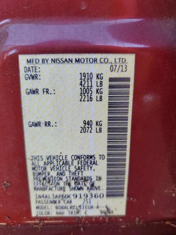 Photo 9 VIN: 1N4AL3AP6DC919360 - NISSAN ALTIMA 2.5 