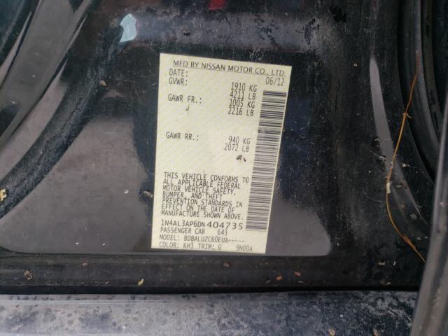 Photo 9 VIN: 1N4AL3AP6DN404735 - NISSAN ALTIMA 2.5 