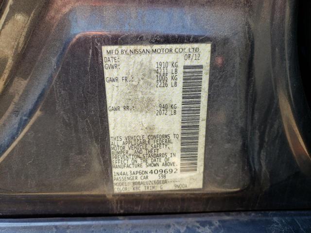 Photo 12 VIN: 1N4AL3AP6DN409692 - NISSAN ALTIMA 