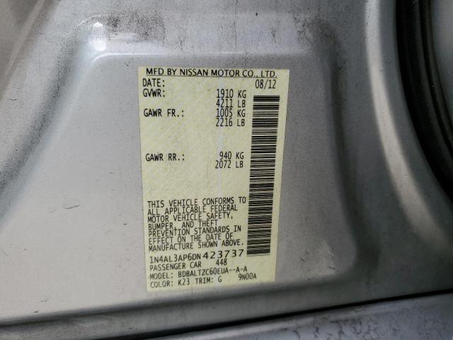 Photo 11 VIN: 1N4AL3AP6DN423737 - NISSAN ALTIMA 