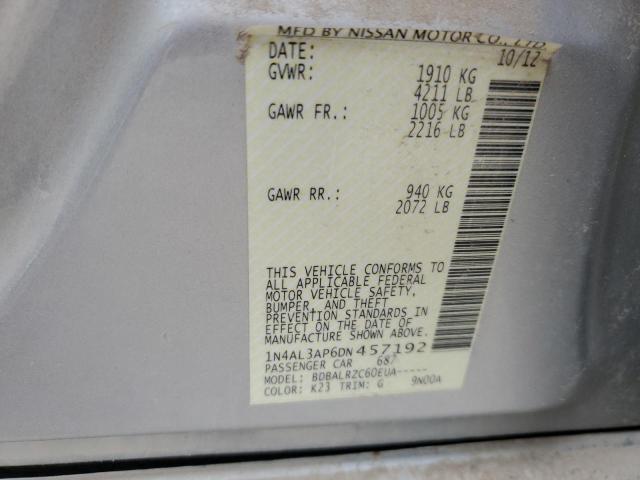 Photo 11 VIN: 1N4AL3AP6DN457192 - NISSAN ALTIMA 2.5 