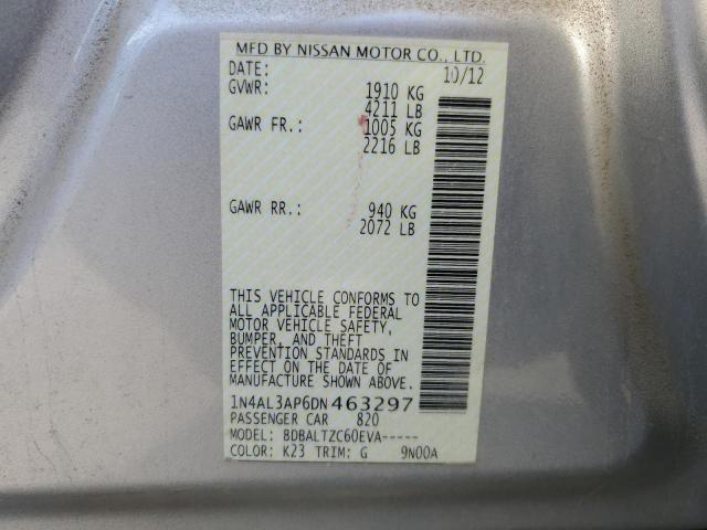 Photo 11 VIN: 1N4AL3AP6DN463297 - NISSAN ALTIMA 