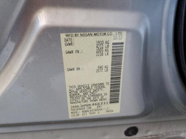 Photo 12 VIN: 1N4AL3AP6DN466331 - NISSAN ALTIMA 2.5 