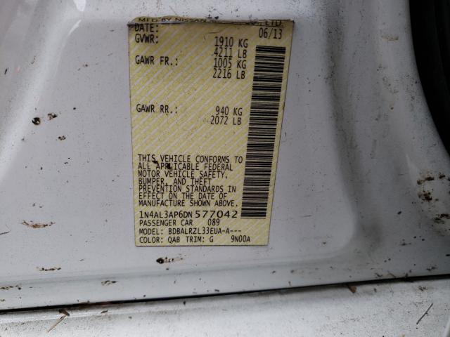 Photo 9 VIN: 1N4AL3AP6DN577042 - NISSAN ALTIMA 2.5 