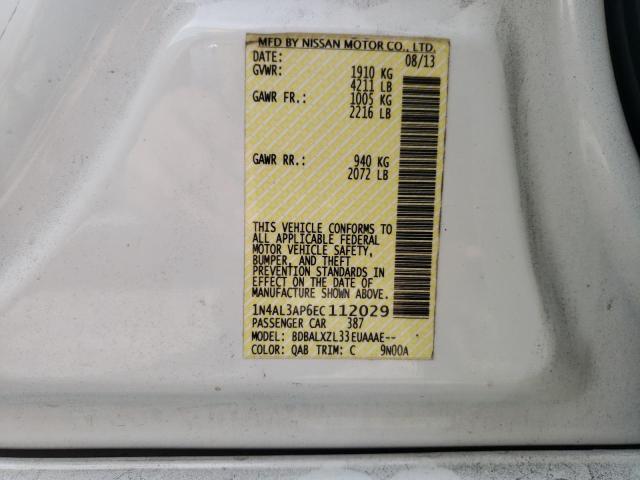 Photo 11 VIN: 1N4AL3AP6EC112029 - NISSAN ALTIMA 2.5 