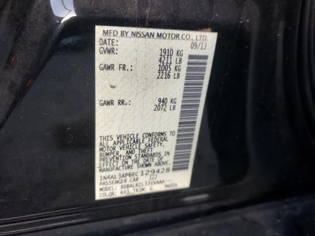 Photo 9 VIN: 1N4AL3AP6EC129428 - NISSAN ALTIMA 2.5 