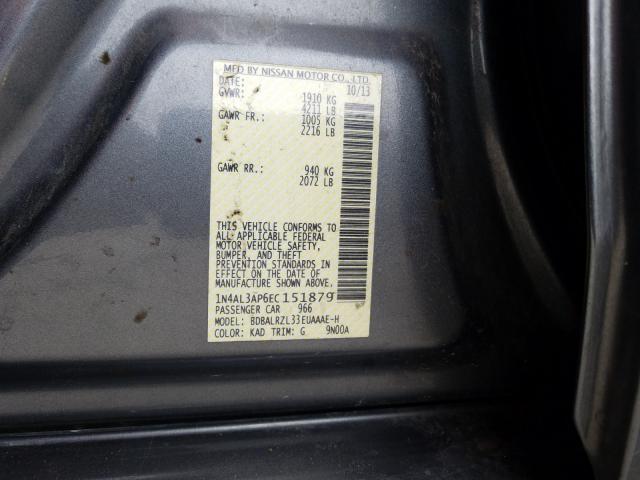 Photo 9 VIN: 1N4AL3AP6EC151879 - NISSAN ALTIMA 2.5 