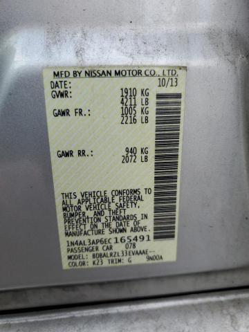 Photo 11 VIN: 1N4AL3AP6EC165491 - NISSAN ALTIMA 