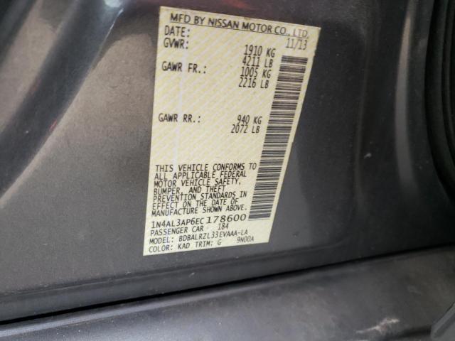 Photo 11 VIN: 1N4AL3AP6EC178600 - NISSAN ALTIMA 2.5 