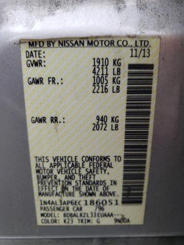 Photo 11 VIN: 1N4AL3AP6EC186051 - NISSAN ALTIMA 