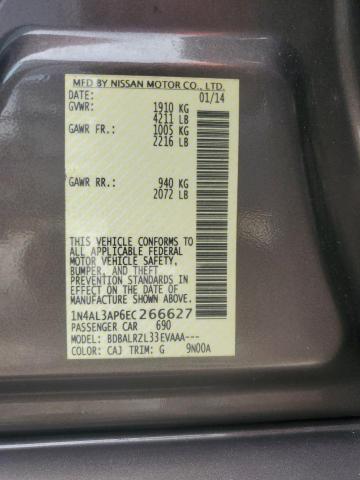 Photo 11 VIN: 1N4AL3AP6EC266627 - NISSAN ALTIMA 2.5 