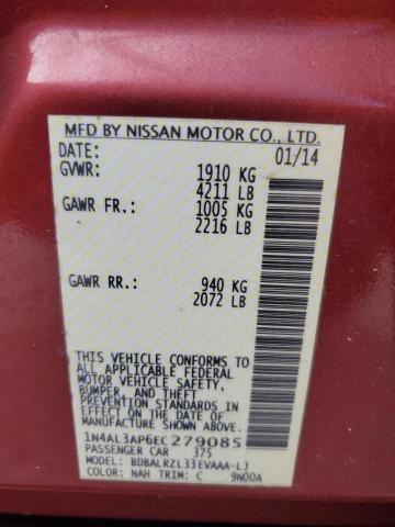 Photo 11 VIN: 1N4AL3AP6EC279085 - NISSAN ALTIMA 