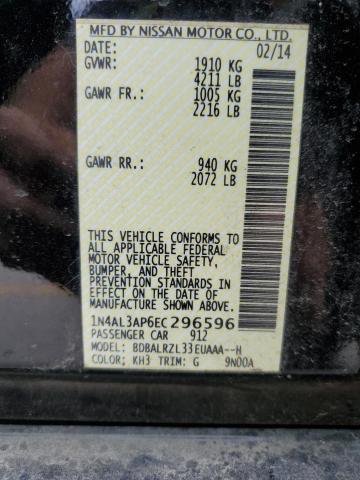 Photo 11 VIN: 1N4AL3AP6EC296596 - NISSAN ALTIMA 2.5 