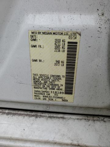 Photo 12 VIN: 1N4AL3AP6EC318189 - NISSAN ALTIMA 2.5 