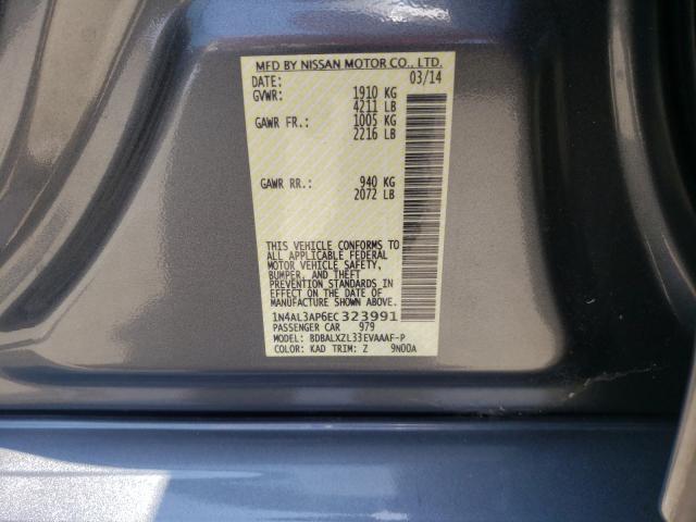 Photo 9 VIN: 1N4AL3AP6EC323991 - NISSAN ALTIMA 2.5 