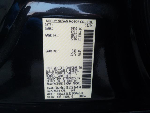 Photo 9 VIN: 1N4AL3AP6EC325644 - NISSAN ALTIMA 2.5 