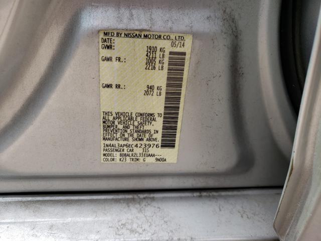 Photo 9 VIN: 1N4AL3AP6EC423976 - NISSAN ALTIMA 2.5 