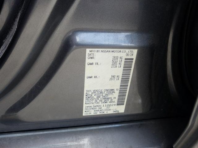 Photo 9 VIN: 1N4AL3AP6FC110024 - NISSAN ALTIMA 2.5 