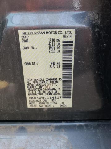 Photo 11 VIN: 1N4AL3AP6FC114817 - NISSAN ALTIMA 2.5 