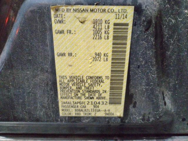 Photo 9 VIN: 1N4AL3AP6FC210432 - NISSAN ALTIMA 