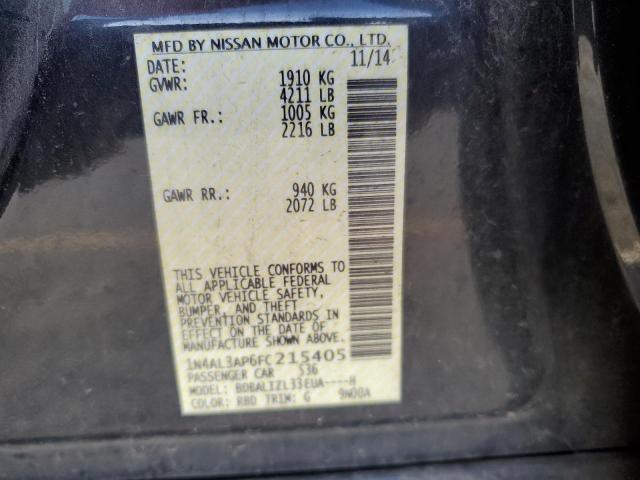 Photo 11 VIN: 1N4AL3AP6FC215405 - NISSAN ALTIMA 