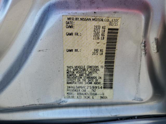 Photo 9 VIN: 1N4AL3AP6FC259954 - NISSAN ALTIMA 2.5 