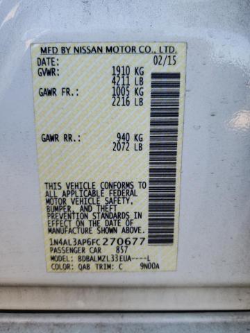 Photo 12 VIN: 1N4AL3AP6FC270677 - NISSAN ALTIMA 