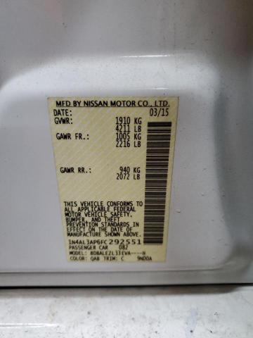 Photo 11 VIN: 1N4AL3AP6FC292551 - NISSAN ALTIMA 