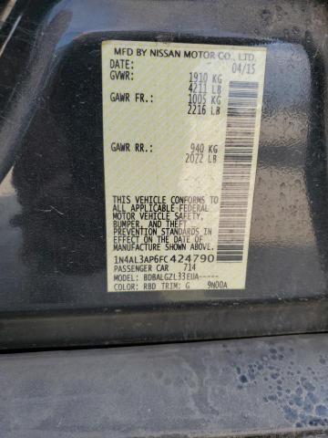 Photo 11 VIN: 1N4AL3AP6FC424790 - NISSAN ALTIMA 