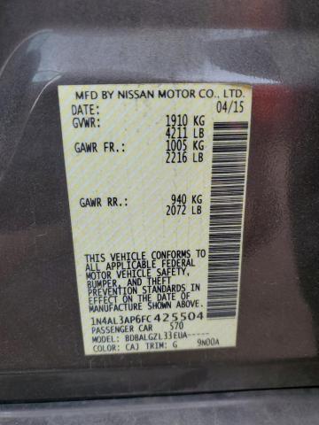 Photo 11 VIN: 1N4AL3AP6FC425504 - NISSAN ALTIMA 