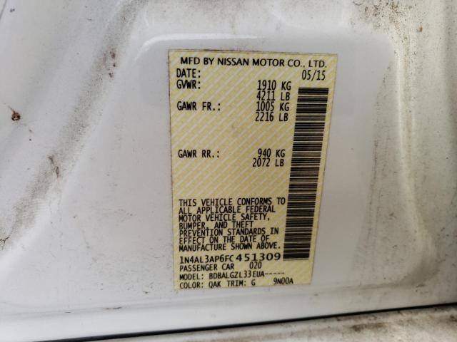 Photo 11 VIN: 1N4AL3AP6FC451309 - NISSAN ALTIMA 