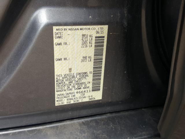 Photo 9 VIN: 1N4AL3AP6FC466411 - NISSAN ALTIMA 2.5 