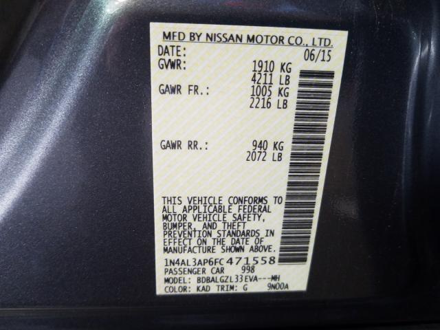 Photo 9 VIN: 1N4AL3AP6FC471558 - NISSAN ALTIMA 