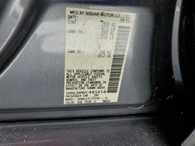 Photo 9 VIN: 1N4AL3AP6FC485458 - NISSAN ALTIMA 2.5 