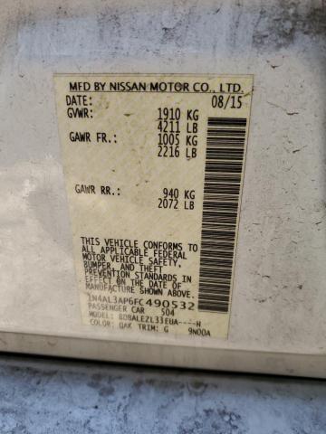 Photo 11 VIN: 1N4AL3AP6FC490532 - NISSAN ALTIMA 2.5 