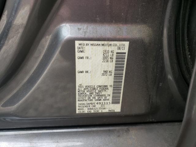 Photo 9 VIN: 1N4AL3AP6FC491115 - NISSAN ALTIMA 2.5 