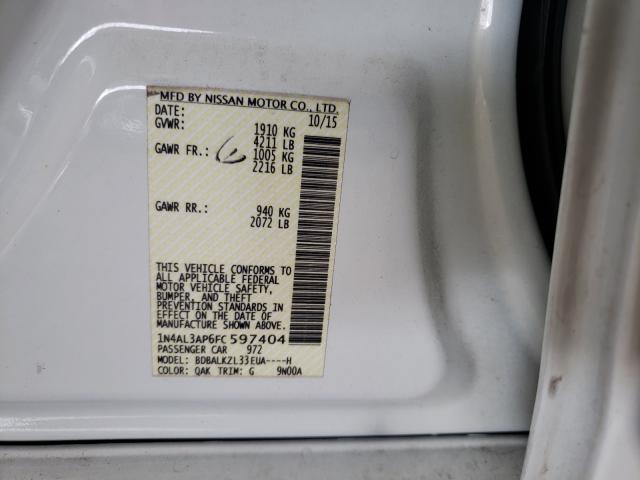 Photo 9 VIN: 1N4AL3AP6FC597404 - NISSAN ALTIMA 2.5 