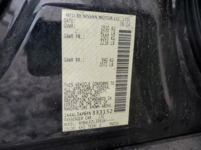 Photo 11 VIN: 1N4AL3AP6FN333152 - NISSAN ALTIMA 