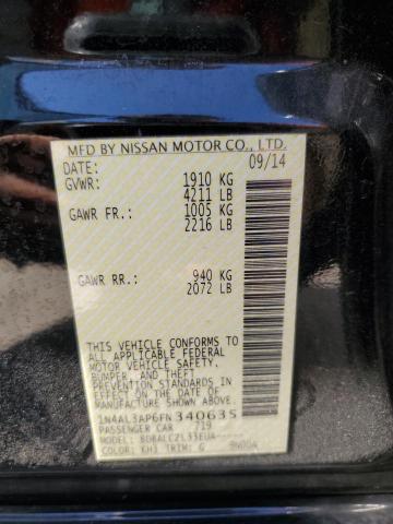 Photo 11 VIN: 1N4AL3AP6FN340635 - NISSAN ALTIMA 2.5 