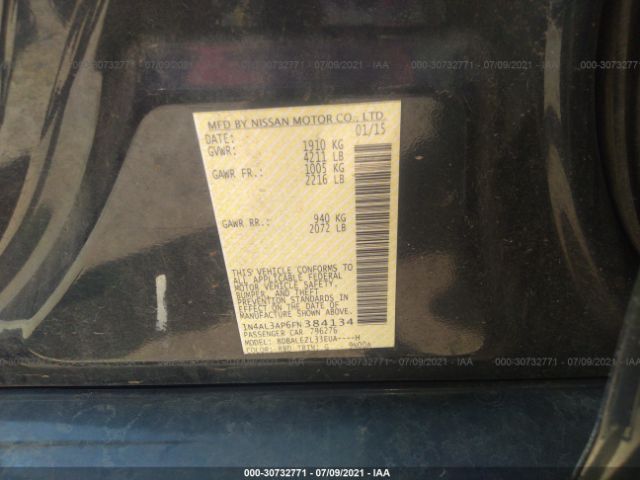 Photo 8 VIN: 1N4AL3AP6FN384134 - NISSAN ALTIMA 