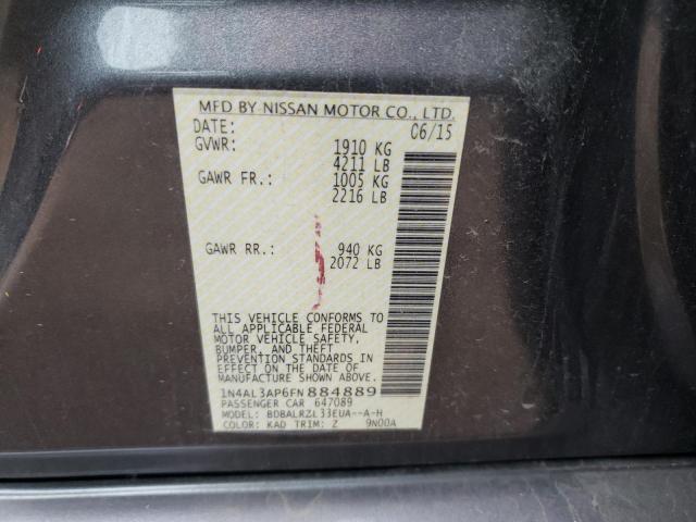 Photo 9 VIN: 1N4AL3AP6FN884889 - NISSAN ALTIMA 2.5 