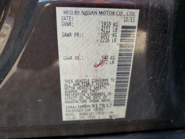 Photo 11 VIN: 1N4AL3AP6FN917812 - NISSAN ALTIMA 2.5 