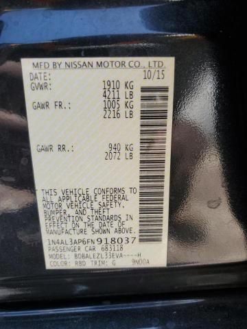 Photo 11 VIN: 1N4AL3AP6FN918037 - NISSAN ALTIMA 