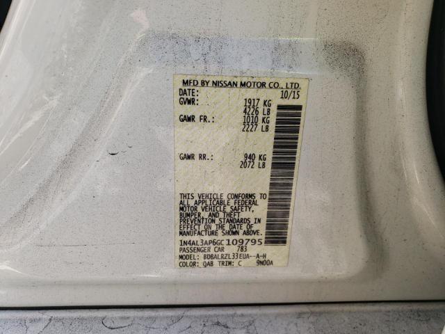 Photo 12 VIN: 1N4AL3AP6GC109795 - NISSAN ALTIMA 2.5 