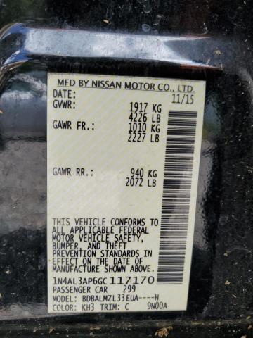 Photo 11 VIN: 1N4AL3AP6GC117170 - NISSAN ALTIMA 2.5 