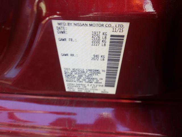 Photo 9 VIN: 1N4AL3AP6GC125298 - NISSAN ALTIMA 2.5 