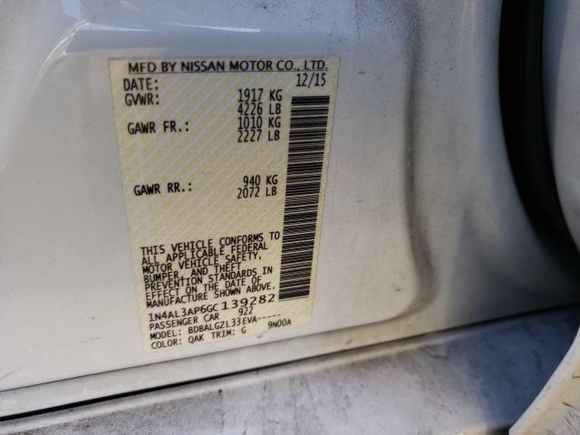 Photo 9 VIN: 1N4AL3AP6GC139282 - NISSAN ALTIMA 2.5 